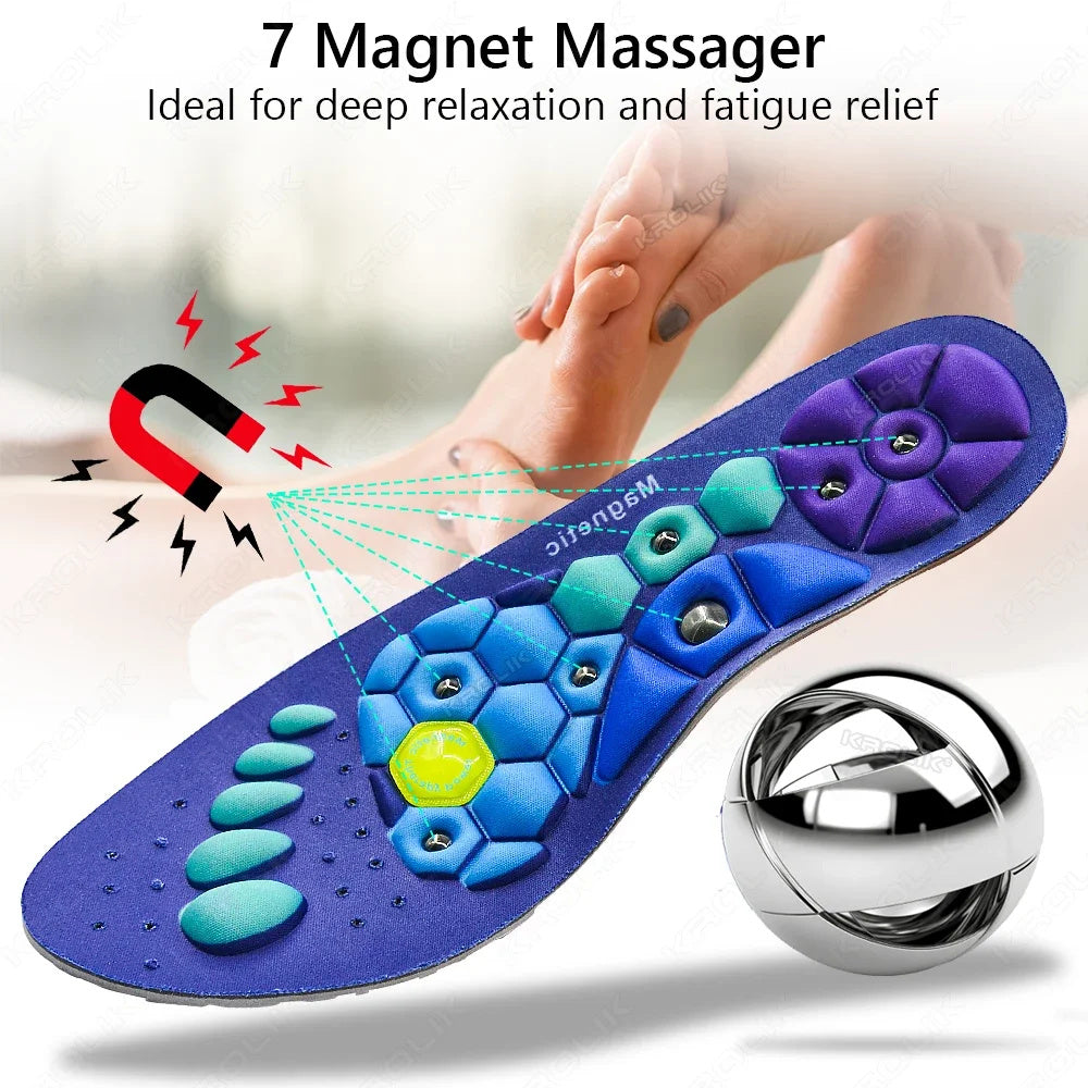 Magnetic Insole For Massage, Anti Fatigue, Orthopedics
